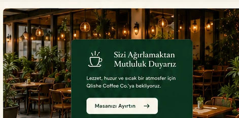 Qlishe Coffee atmosfer