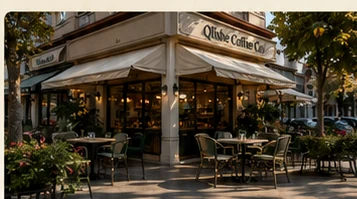 Qlishe Coffee dış mekân