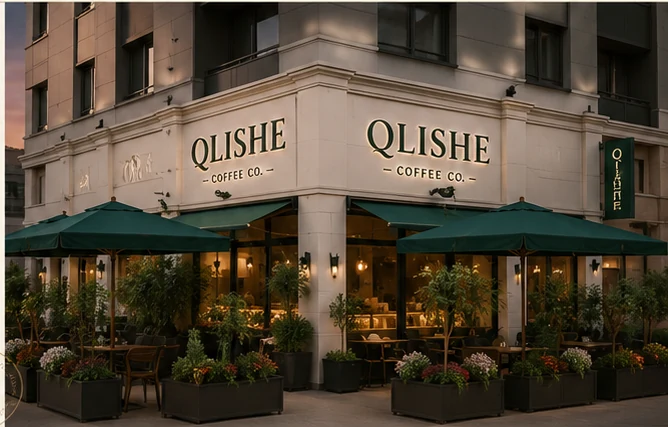 Qlishe Coffee dış cephe
