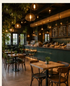 Qlishe Coffee iç mekân